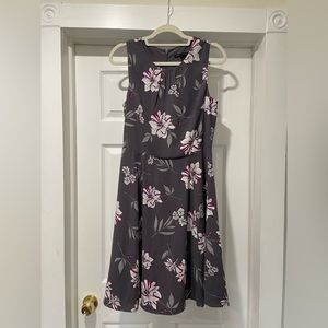 NWT Banana Republic Floral Sleeveless Dress, Size 8
